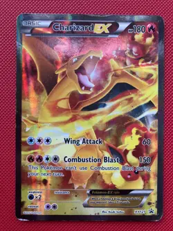 Charizard EX XY121 - XY Full Art Promo Holo Pokemon Card - HP Damaged - Image 1