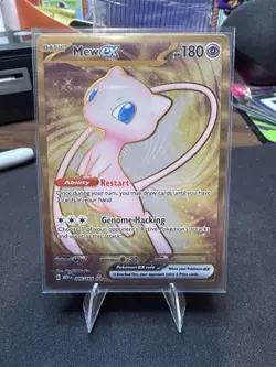 Mew ex - 205/165 (151 Metal Card) - SV: Scarlet & Violet 151 (MEW) - Image 1