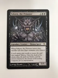 Yukora the Prisoner MTG Magic the Gathering Card LP Lightly Played BOK - Image 1