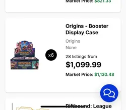 Riftbound League of Legends TCG Origins Booster case sealed x 6 Booster Boxes - Image 3