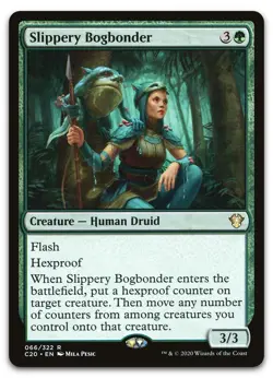 Slippery Bogbonder #66 (NM) Commander 2020 C20 Magic MTG - Image 1