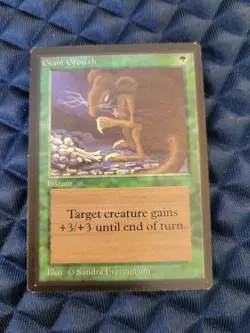Giant Growth (Beta) MTG Magic the Gathering - LP - Image 1