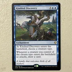 Mtg - Kindred Discovery - CLB 081, MTG, Near Mint - - Image 1