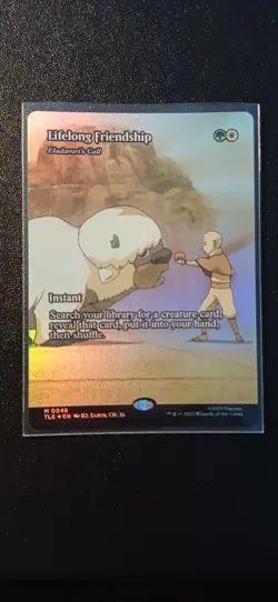 Lifelong Friendship | Borderless | Foil | MTG | TLA | Near Mint | English EN - Image 1