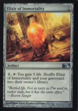 Elixir of Immortality - Magic 2011 (M11): #206, Magic: The Gathering Nm C265 - Image 1