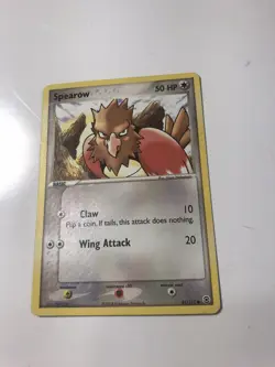 Spearow 81/112 Non- Holo EX FireRed & LeafGreen Pokemon Card NEAR MINT - Image 1