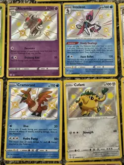 Pokemon TCG Sword & Shield Shining Fates 19 Card Shiny Vault Lot MINTY - Image 5