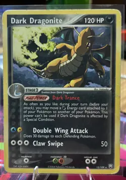 2004 Pokemon EX Team Rocket Returns Dark Dragonite 15/109 NON HOLO- regular - Image 1