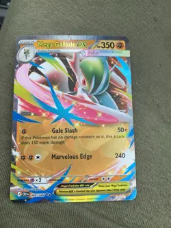Pokemon TCG Mega Gallade EX & Krookodile EX Chaos Rising - Image 2