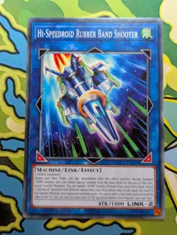 Hi-Speedroid Rubber Band Shooter BLC1-EN094 1st Edition YuGiOh TCG Card - Image 1