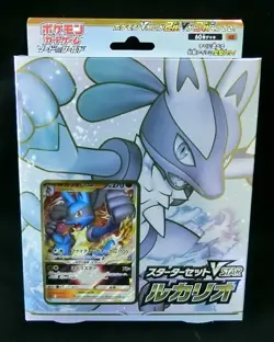 Pokemon Card Sword and Shield Starter Set VSTAR Lucario (60) sLL Japanese - Image 1