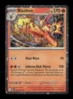 Blaziken (Cosmos Holo) 042/182 Holo NM/M Pokemon - Image 1