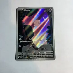 Pokemon TCG Munna 116/086 Black Bolt & White Flare Holo - Image 1