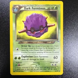 Pokemon Dark Forretress 35/105 | LP+ Very Lightly Played | Neo Destiny | NonHolo - Image 1