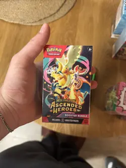 HEAVY Pokemon TCG 153g - Ascended Heroes - Booster Bumdle - Read description - Image 1