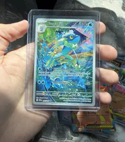 Pokemon TCG Frogadier Holo Rare 089/086 Chaos risings English Stage 1 100 HP - Image 1