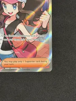 Pokemon Hilda 164/086 Full Art Trainer White Flare Holo NM Near Mint - Image 4