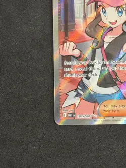 Pokemon Hilda 164/086 Full Art Trainer White Flare Holo NM Near Mint - Image 5