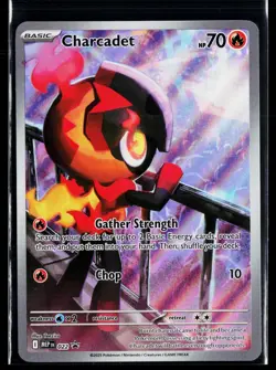 Charcadet 022 Holo Promo ME: Mega Evolution Promo Pokemon Near Mint - Image 1