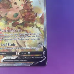 Pokemon Leafeon V Evolving Skies 167/203 Alt Art Ultra Rare Holo TCG - Image 5