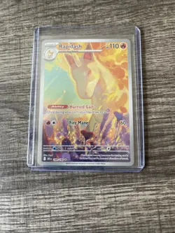 Rapidash 189/182 Sv10: Destined Rivals Holo Rare Pokemon TCG Illustration - Image 5