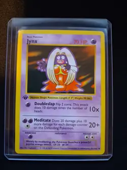 1999 pokemon base set 1st edition jynx - Image 1