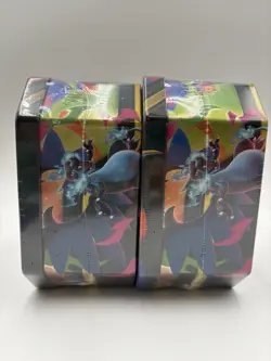 Sealed Pokemon Mega Charizard Ex X and Y Tin Set - Image 5