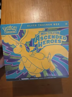 Pokemon TCG Mega Evolution Ascended Heroes Elite Trainer Box - Image 1