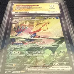 Milotic EX 237/191 - Pokemon TCG - SV Surging Sparks - SIR - ACE 9 Mint - Image 4