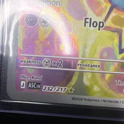 Marill Pokemon TCG Ascended Heroes Illustration Rare Full Art Holo 232/217 - Image 3
