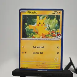 The Pokemon Company Pokemon TCG Pikachu My First Battle Blue Border Read** - Image 1