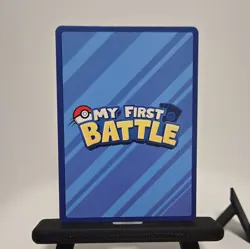 The Pokemon Company Pokemon TCG Pikachu My First Battle Blue Border Read** - Image 2