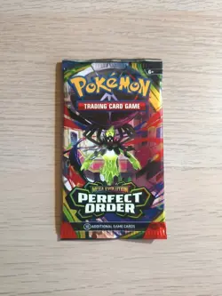 Pokemon TCG Mega Evolution—Perfect Order 2026 - 1x Booster Pack - Image 1