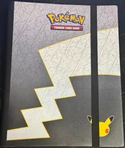 Ultra Pro Premium Pokemon Celebrations Binder Portfolio 25th Anniversary 74427158231 - Image 1