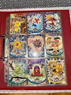 Pokemon Topps Series 3 2000 Complete Set 72/72 Non Foil Near Mint - Image 1