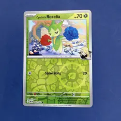 Cynthia's Roselia 007/182 Common Destined Rivals Pokemon Reverse Holo Near Mint - Image 1