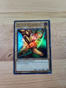 Yu-gi-oh! Left Leg of the Forbidden One LOB-EN121 25th Anniversary - Image 1