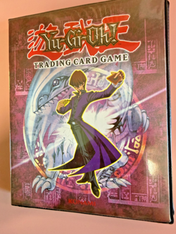 Yu-Gi-Oh! Vintage 1996 Collectible Card Binder with Cards - Image 1