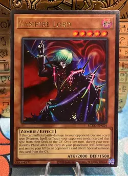 Vampire Lord Unlimited Ultra Rare LCKC-EN024 NM - Image 1