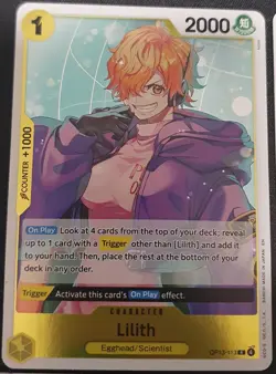 🔥 Lilith OP13-113 R - Playset x4 Cards - One Piece TCG - English - NM-M 🔥 - Image 2