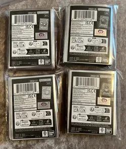 ONE PIECE CARD GAME Official Devil Fruits Card Sleeves 4-Type Set New Sealed ENG - Image 2