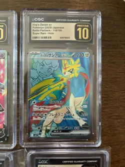 🌟CGC Pristine 10 Pokemon slab bundle of 6 graded Japanese cards. ARs and more - Image 5
