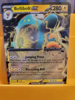 *NEAR MINT HOLO* Bellibolt EX #79 Paldea Evolved Pokemon Card - Image 1