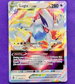 Lugia VSTAR 139/195 Holo | Silver Tempest | 2022 Pokemon TCG Card | NM - Image 1
