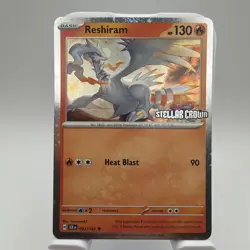 Reshiram (Stellar Crown Stamped) 022/142 Miscellaneous Cards & Products Holo - Image 1