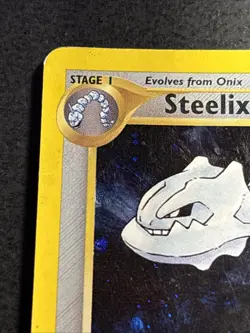Steelix 15/111 Pokemon TCG Neo Genesis Holo Foil Rare Card Lightly Played LP - Image 2