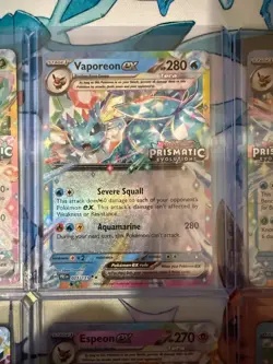 Prismatic Evolutions Surprise Box Stamped EX Promo Cards - 6 - MINT condition - Image 4