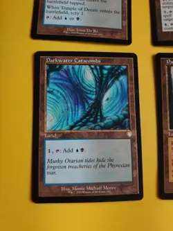 Path of Ancestry,Darkwater Catacombs,Lithoform Engine,Temple of Deceit MTG Card. - Image 2