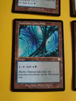 Path of Ancestry,Darkwater Catacombs,Lithoform Engine,Temple of Deceit MTG Card. - Image 3