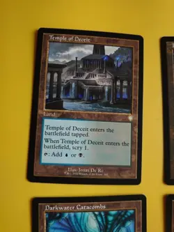 Path of Ancestry,Darkwater Catacombs,Lithoform Engine,Temple of Deceit MTG Card. - Image 4